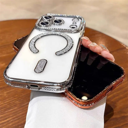 Luxury Diamond Magnetic Handyhülle