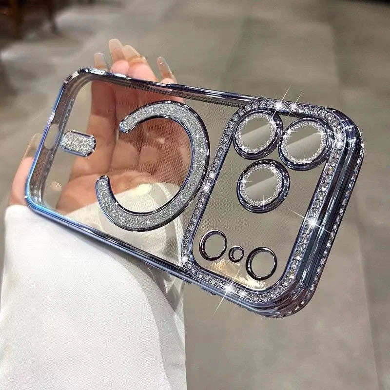 Luxury Diamond Magnetic Handyhülle