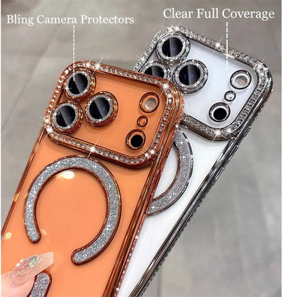 Luxury Diamond Magnetic Handyhülle