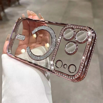 Luxury Diamond Magnetic Handyhülle